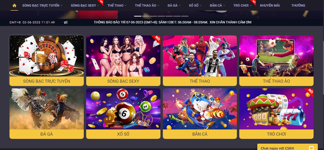 Kho game đa dạng của nhà cái Vegas79