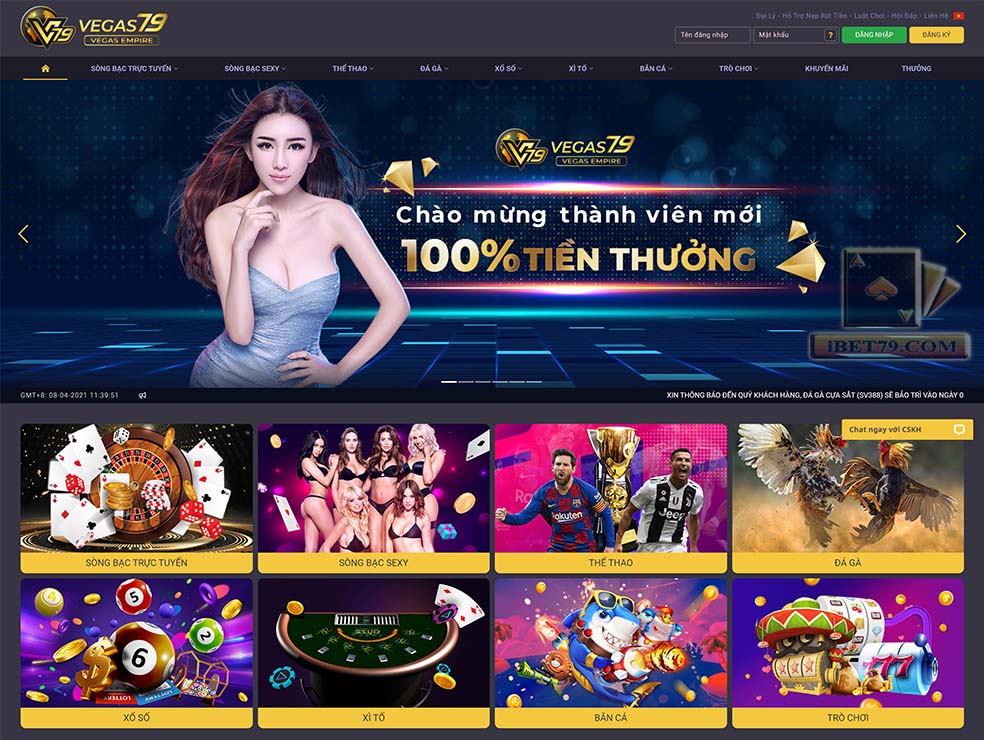 Đặc điểm nổi bật mà chỉ có ở nhà cái Vegas79 