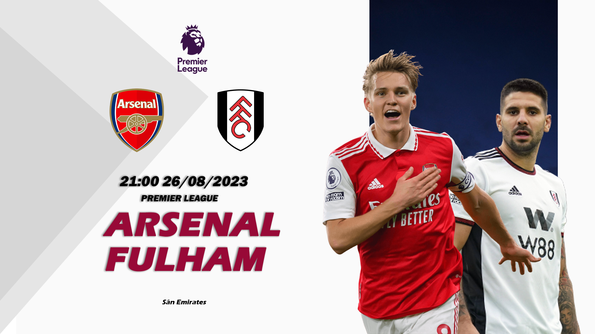 Nhận định Arsenal vs Fulham