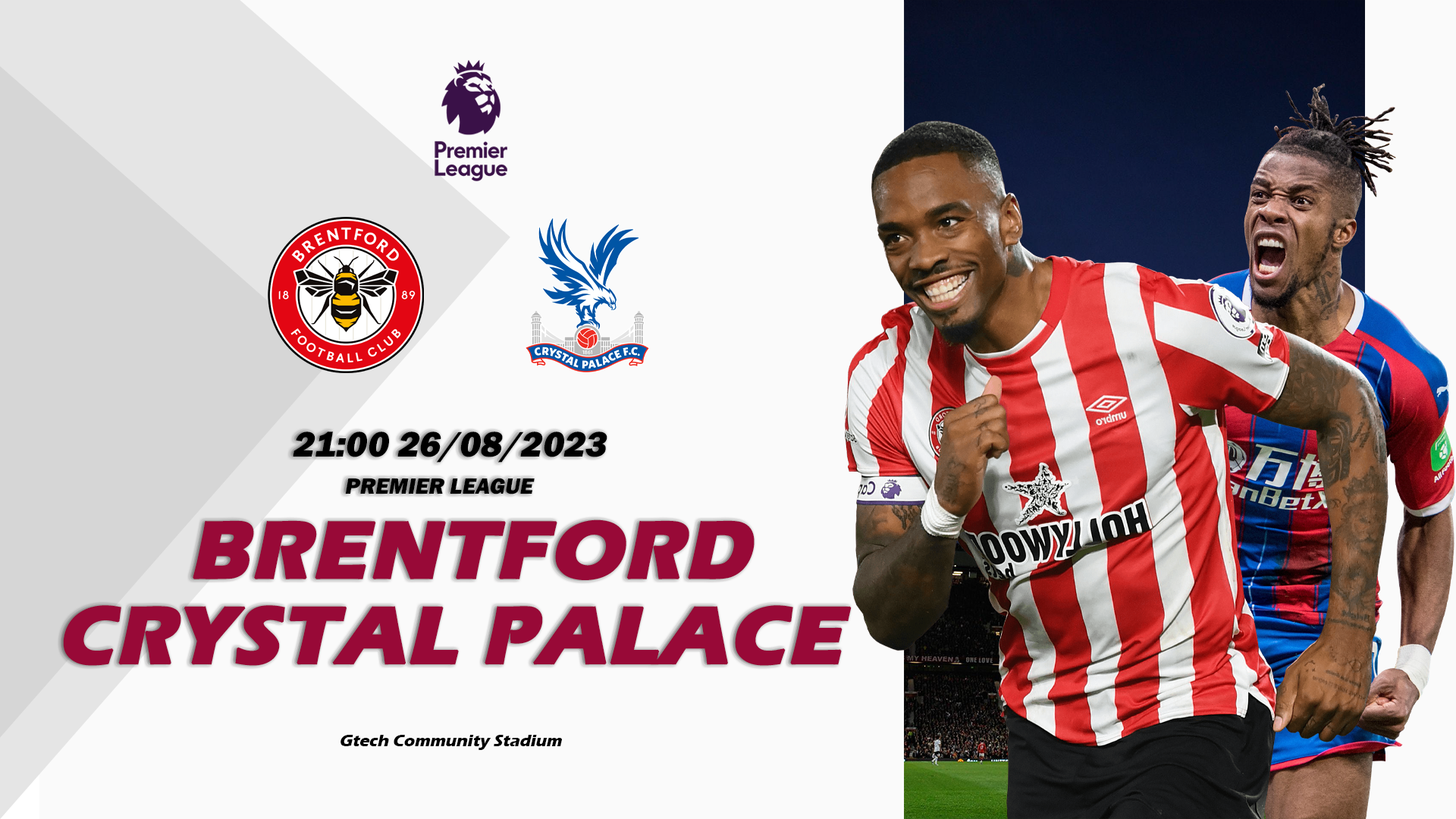 Nhận định Brentford vs Crystal Palace