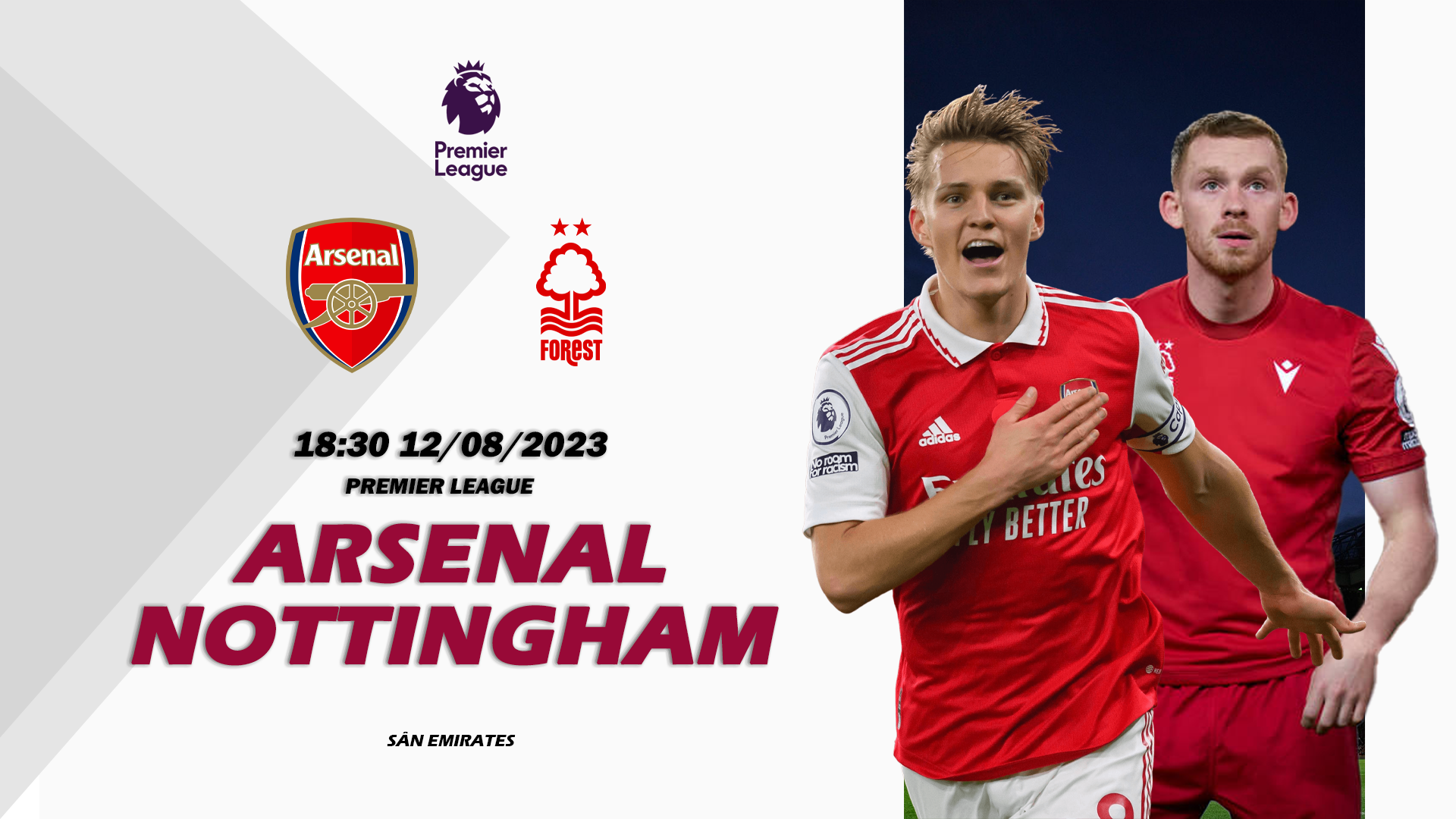 Nhận định Arsenal vs Nottingham 