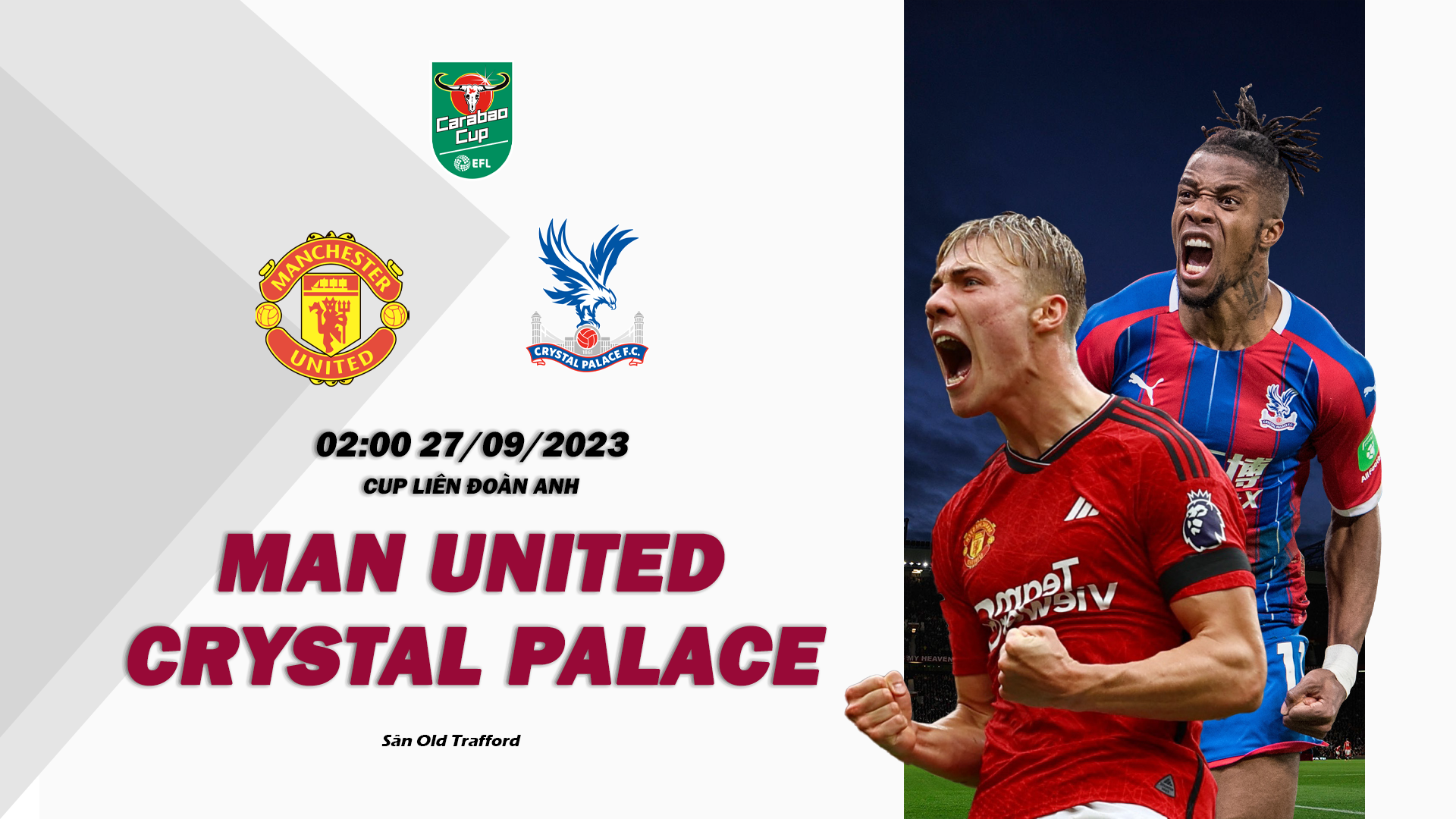 Nhận định Man United vs Crystal Palace