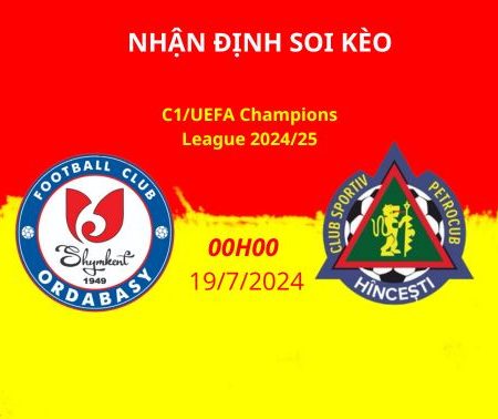 Nhận định soi kèo Petrocub vs Ordabasy 18/7