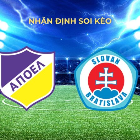 Soi kèo Slovan Bratislava vs APOEL 8/8: Đối Thủ Khó Chịu