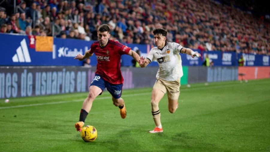 soi kèo Valencia vs Osasuna