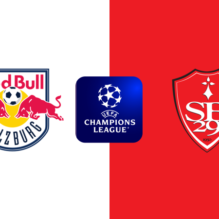 Soi kèo Salzburg vs Brest lúc 23h45 ngày 01/10