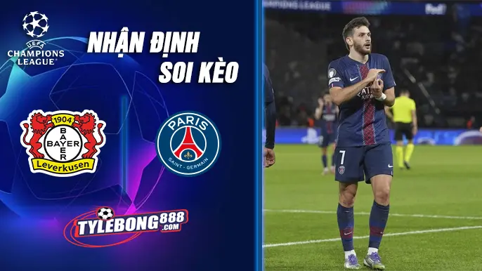 Soi Kèo Bayer Leverkusen vs PSG lúc 02h00 ngày 22/10