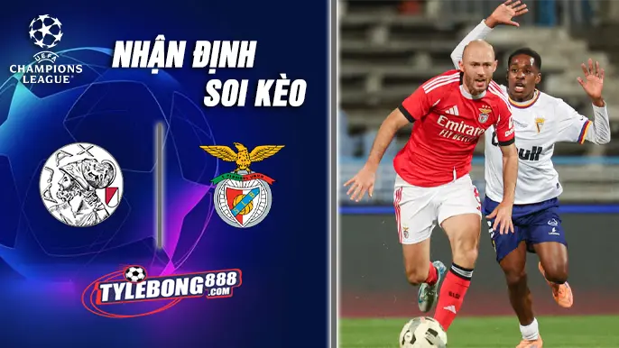 Soi Kèo Ajax vs Benfica lúc 00h45 ngày 16/11