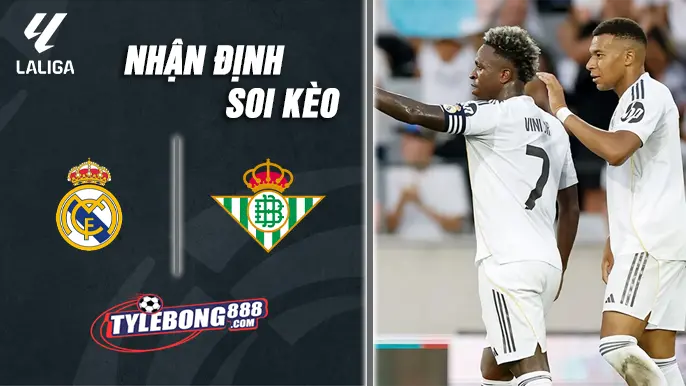 Soi Kèo Real Madrid vs Betis lúc 22h15 ngày 4/1