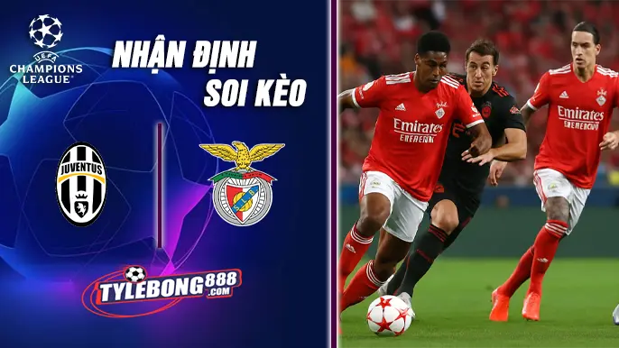 Soi Kèo Juventus vs Benfica lúc 03h00 ngày 22/01