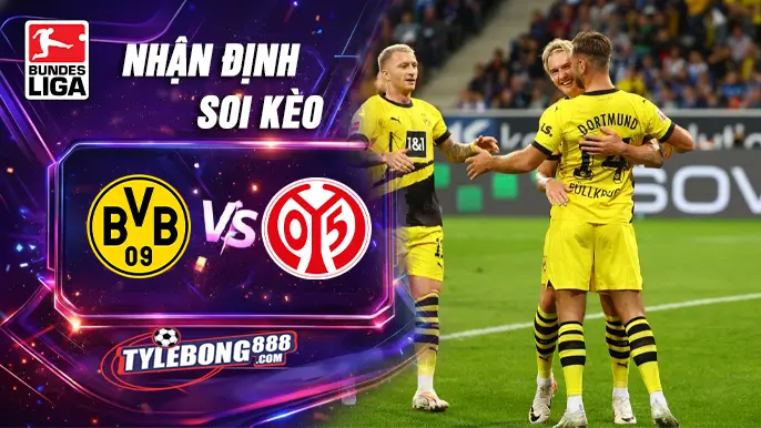 Soi Kèo Dortmund vs Mainz lúc 02h30 ngày 14/02