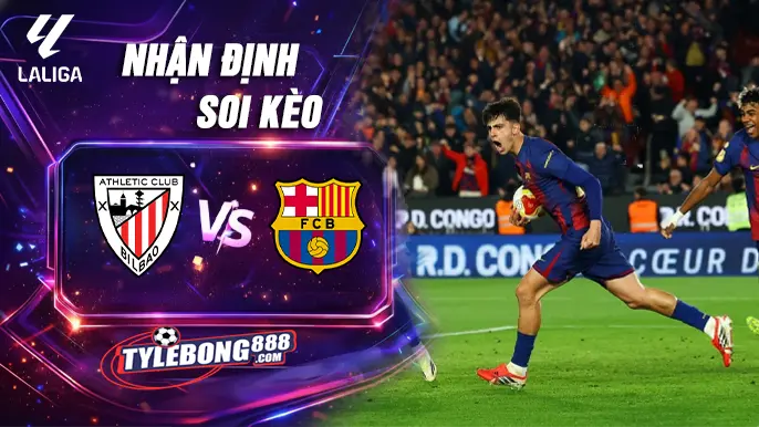 Soi Kèo Ath Bilbao vs Barcelona lúc 03h00 ngày 08/03