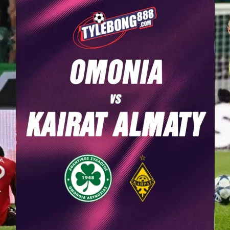 Soi kèo trận Omonia vs Kairat Almaty lúc 00h00 ngày 23/07